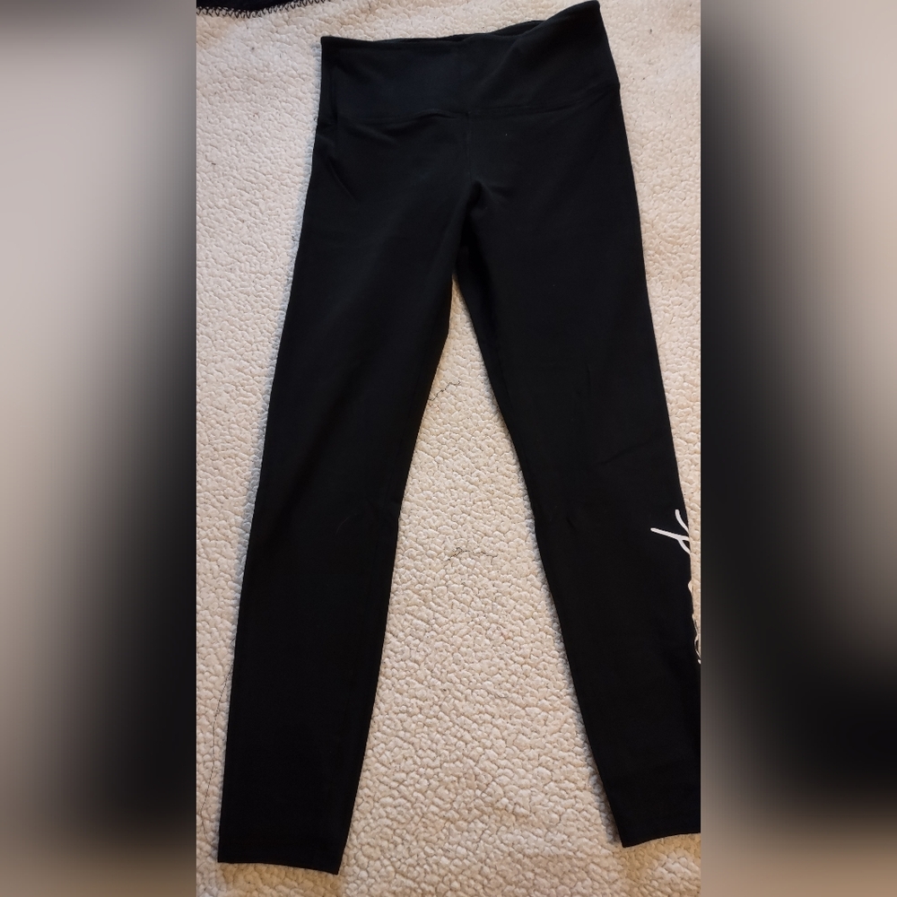 PINK Victoria's Secret Black Leggings
